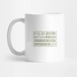 Redline Nation - Staff Car U.S. Army (Worn - Army Green) Mug